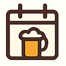 brown document with beer inside