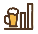 brown promotion label
